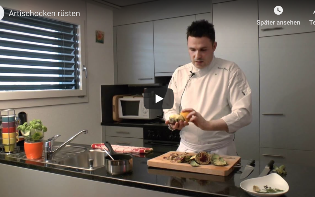 Artischocken rüsten
