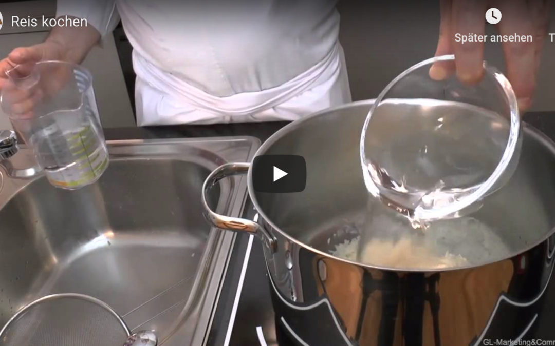 Reis kochen